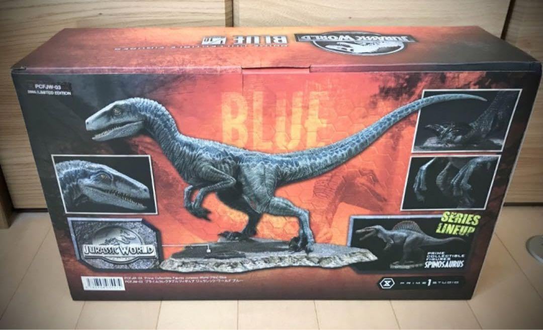 プライムコレクタブルフィギュア　ヴェロキラプトル　ブルー Amazon.co.jp: プライムコレクタブルフィギュア